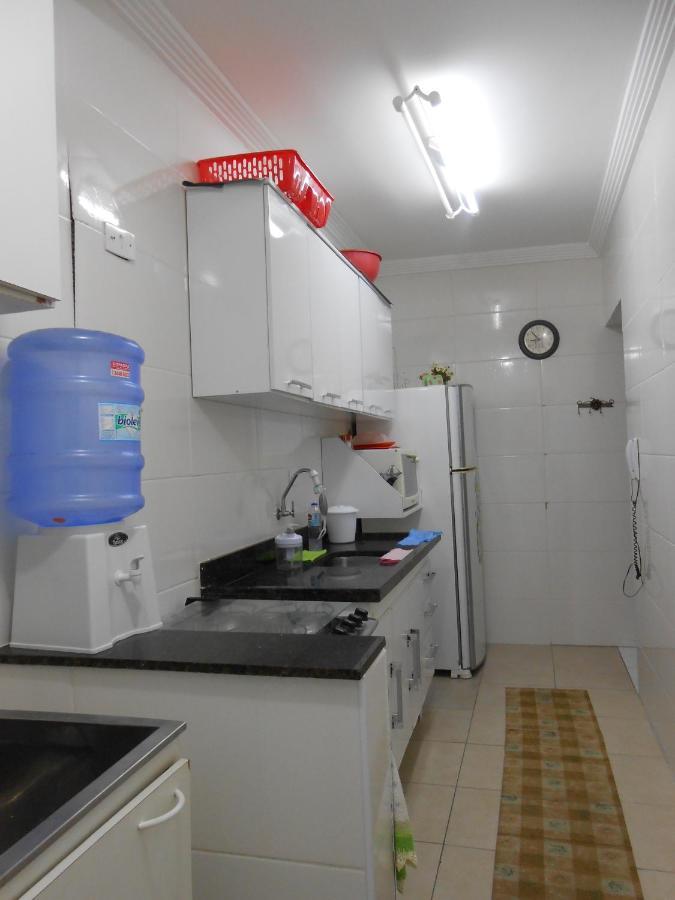 Apto Varanda Gourmet Frente Ao Mar Praia Grande Kültér fotó